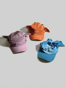1pc Personalized Quick-Dry Bandana Visor Cap, Women's Summer Sun Protection Neck Cover All-In-One Outdoor Hat, - A - View 12