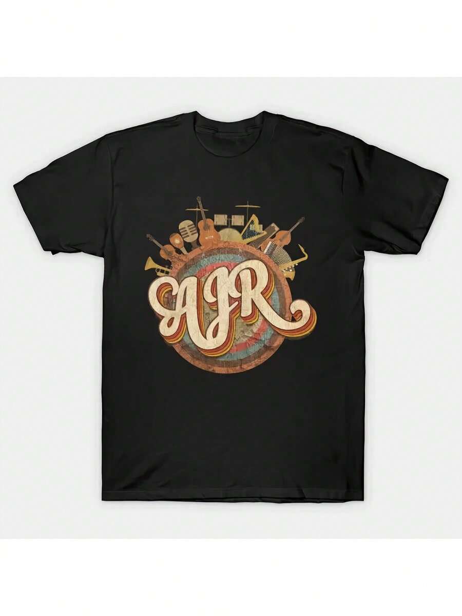 Camiseta unisex, para hombreGrandeTamañoNegroCamisetaRetroMusicalInstrumentosGráficoTee,VintageMúsicaAmanteCortoMangaTripulaciónCuelloSuperior,InformalDiarioWear,,ropademujer,blusasparamujer,topsdemujer,playerasdemujer, GráficoimpresoAmigable con la piel, estilo de los 90Retro, Ropa Urbana, De Modacasualcamisetas - Negro - Ver 1