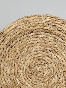 Bộ 1/6 tấm lót bàn tròn dệt kiểu Bohemian - Đường kính 11,8 inch, thiết kế dệt từ cỏ tự nhiên, phù hợp cho bàn ăn và trang trí nhà cửa - Hoàn hảo cho đám cưới, Ngày Valentine, Giáng sinh và các bữa tiệc. - Màu cỏ - Xem 9