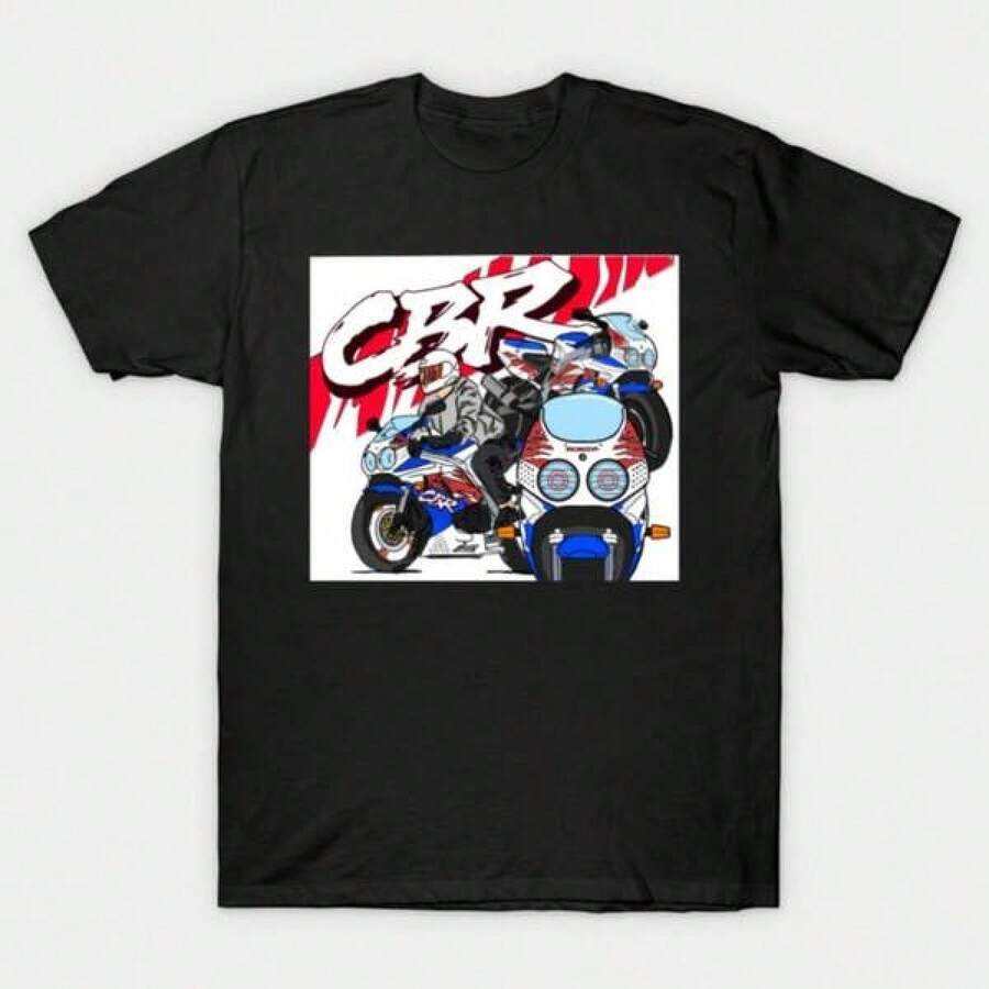 Camiseta CBR 900RR Fire Blade, Para Entusiastas de la Moda - ¡Perfecta para Cumpleaños, Regalos Navideños o el Ocio Diario![Perfecto para conjuntos a juego en familia]blusas para mujer playeras de mujer vestidos casuales para mujer y2k playeras deportivas para mujer verano camisetas ropa de mujer Fashion Perfect For Daily - Negro - Ver 1