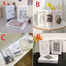 3 pezzi Decorazione libri finti, Libri decorativi di lusso, Decorazione per il soggiorno, Decorazione per la casa, Libri per tavolino da caffè, Libri decorativi moderni alla moda, Libri da esposizione impilabili, Decorazione per hotel, Regalo - Set - Visualizzare 2