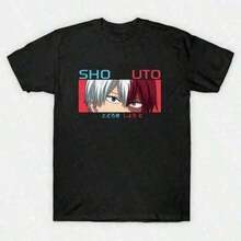 Camiseta con estampado de anime, camisetas de verano, conjuntos de verano, conjuntos de vacaciones para mujer, ropa de verano para hombre, conjuntos a juego para la familia, camiseta con anime japonés, Día de San Valentín, ropa de hombre, camisetas de verano, ropa Y2K, camiseta casual de algodón para niños y niñas, camiseta de anime, camiseta de algodón puro para hombre, camiseta de Boku No Hero Academia, camisetas para hombre, camisetas de anime, camisetas Shoto Todoroki, camisetas de anime para hombre, ropa para hombre, camiseta gráfica para hombre, ropa de gimnasio para hombre, camisetas para hombre, tops, ropa de otoño para hombre, camisetas gráficas, camisetas bonitas, tops para mujer, ropa de otoño para mujer, camiseta gráfica perfecta para regalo de vacaciones, corte regular, tallas S-XXXL, ajuste cómodo para convenciones y atuendo Camisetas de Algodón Casuales Unisex para el Día de San Patricio, Ropa para Conciertos, Camisetas de Verano para Mujer, Tallas para Adultos y Niños - Negro - Ver 8