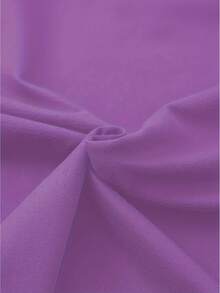 Short-Sleeved Summer T-Shirt In The Same Style, Printed Fashion For Ladies, Large - Purple - View 4