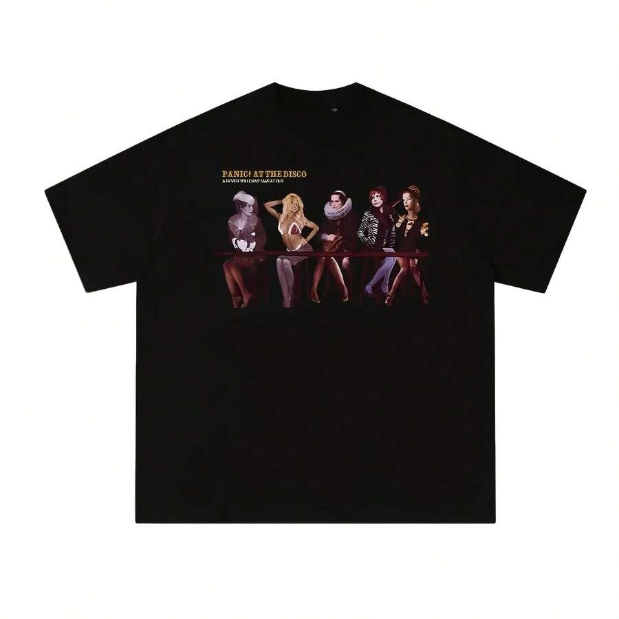 Camiseta A Fever You Can't Sweat Out, ropa holgada unisex con personalidad, adecuada para todas las estaciones, ropa de calle de alta calidad, moderna - forma - Ver 1