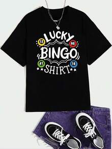 Camiseta de mujer para primavera y verano - Negro - Ver 4