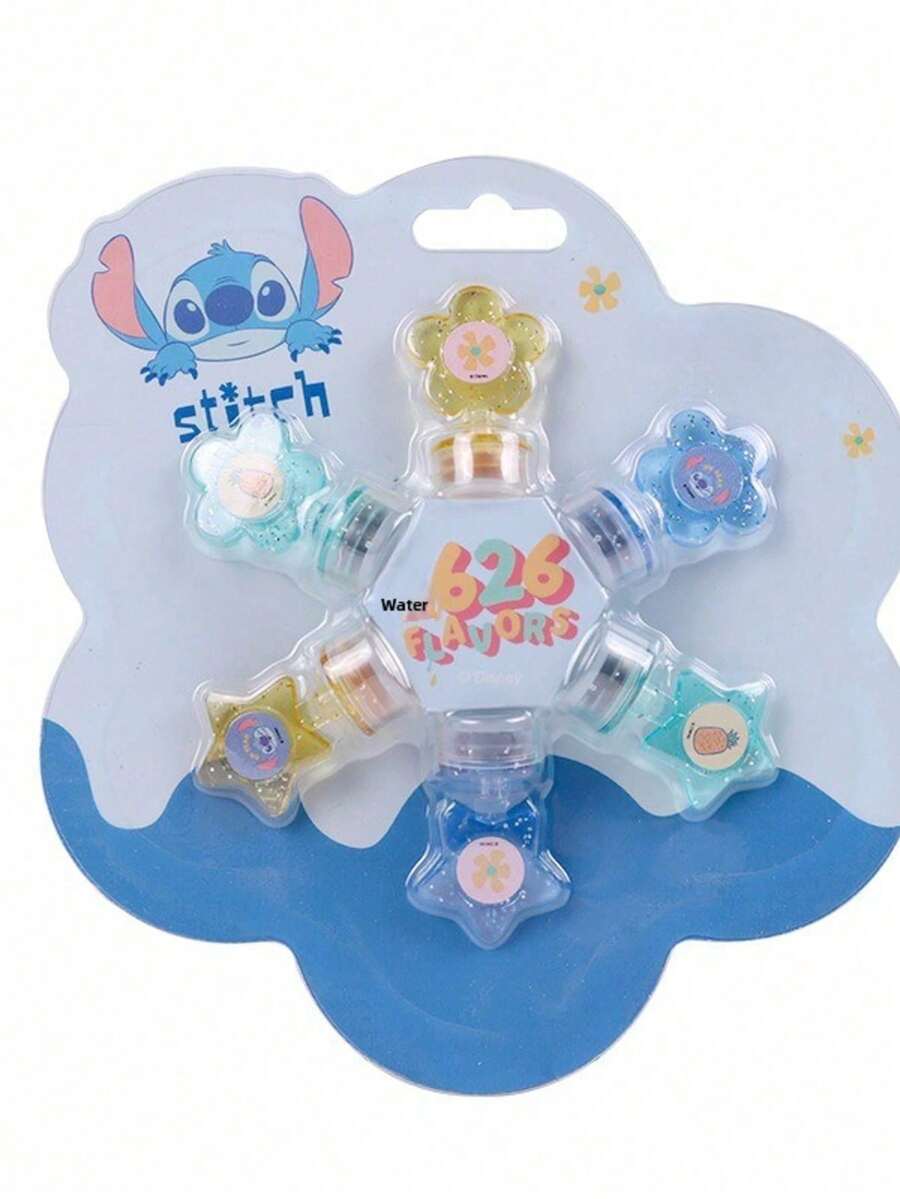 Bộ tem Disney, gồm 6 mẫu hình động vật và trái cây khác nhau. - Một lựa chọn ngẫu nhiên - Xem 1
