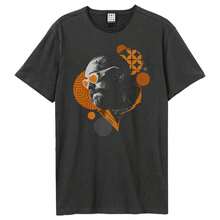Amplified Unisex Adult Pattern Head Teddy Swims T-Shirt (Charcoal) - 100% Cotton - (GD2013) - 黑色 - 查看 1
