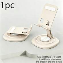 1pc 360° Rotating Foldable Phone/Tablet Stand, Minimalist Multi-Functional Design, Portable Folding Structure, Non-Slip Stable Performance, Convenient To Carry And Store. Suitable For Home, Bedside, Office, Party Decor, Valentine's Day And Holiday Gifts, No Power Required - One Size - View 16