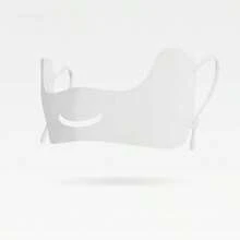1 pieza Máscara facial de protección solar con diseño de mariposa, máscara facial 3D de seda de hielo para ciclismo al aire libre con gancho para oreja de mariposa - Multicolor - Ver 4