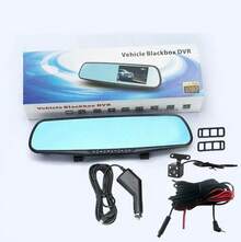 Rearview Mirror With DVR Camera For Vehicle - Full HD 1080p - A - View 2
