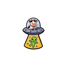 Enamel Lapel Pin Brooch Badge For Backpack Bag Cool Decoration Friend Gift - Multicolor - View 4
