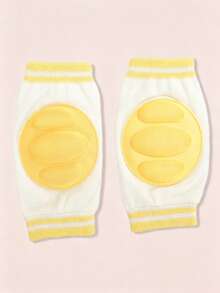 1 set Pelindung Lutut Bayi untuk Merangkak, Pelindung Lutut Anti Selip untuk Balita Saat Belajar Berjalan, Pelindung Lutut Bernapas & Anti Benturan untuk Bayi - MultiWarna - View 12