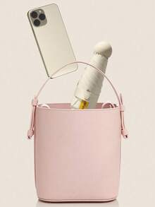 1 pezzo Ombrello parasole a capsula, Ombrello da donna con protezione UV, Mini ombrello pieghevole ultraleggero 2 in 1 portatile - A - Visualizzare 6