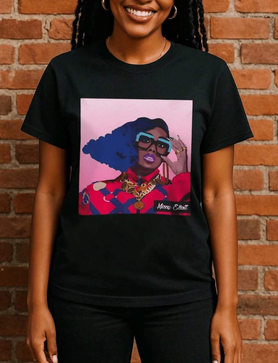 1 Streetwear Style T-Shirt, Unisex, Y2K Style, King Of Pop, Printed T-Shirts, Plus Size T-Shirts, Jackson, Christmas Gift, For Children, 180g, 100% Cotton. - 黑色 4 - 查看 1
