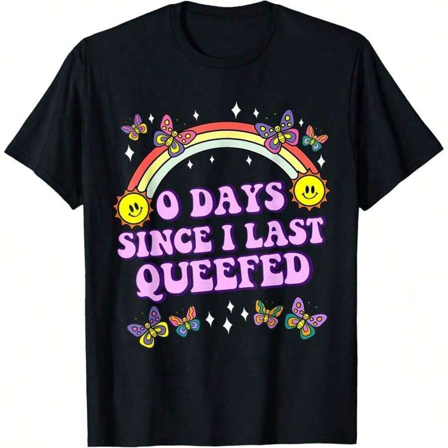 Women's Christmas T-Shirts, Funny Holiday T-Shirts, New Year's T-Shirts With Loving And Humorous Prints For Adults, 100% Cotton, Graphic Printed T-Shirts For Women, Casual Round Neck Short Sleeve T-Shirt, 1 Piece, Fashionable T-Shirt, Breathable And Comfortable. - 黑色 - 查看 1