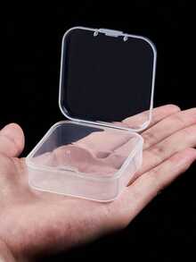 15pcs/Set Mini Transparent Plastic Storage Boxes: Ideal For Small Items, Jewelry, Hardware, Stationery, DIY Arts And Crafts - B - View 6