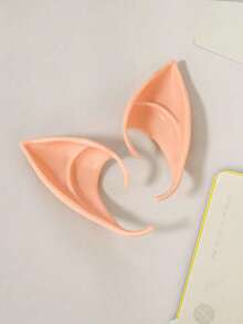 1/2/4 Pairs Elf Fairy Ears - Multi-Functional Comfortable Holiday And Halloween Costume Accessories - Color - View 7