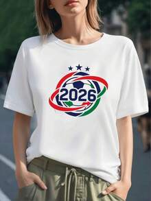 Símbolo colorido con estrellas que representa unión y energía femenina moderna sobre fondo claro camiseta para mujer 100% algodón cómoda y versátil para uso diario - Negro - Ver 6