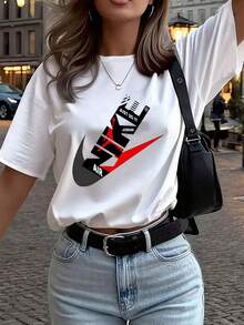 Women T-Shirts - White - View 6