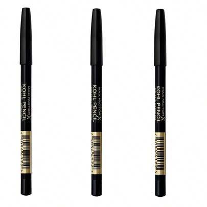  3 Pcs Max Factor Kohl Eyeliner - Black 020