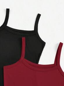 vestidos ajustado de unicolor casuales sin hombros para mujer, aptos para ir al trabajo, exterior, compras - Rojo - Ver 4