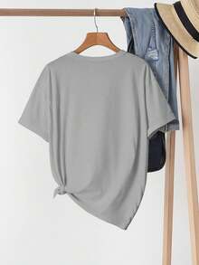 Camiseta de mujer para primavera y verano - Blanco - Ver 11