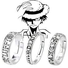 1pc One Piece Ace Fire Fist Ring Cosplay Accessory, Random Style, New Year/Valentine's Day/Easter Gift - Multicolor - View 3