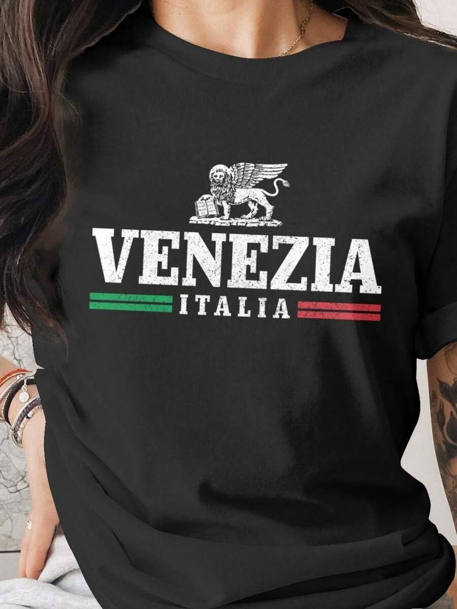 Women T-Shirts - Black - View 1