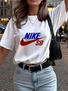 Dam-T-shirts - Vitt - Visa 1