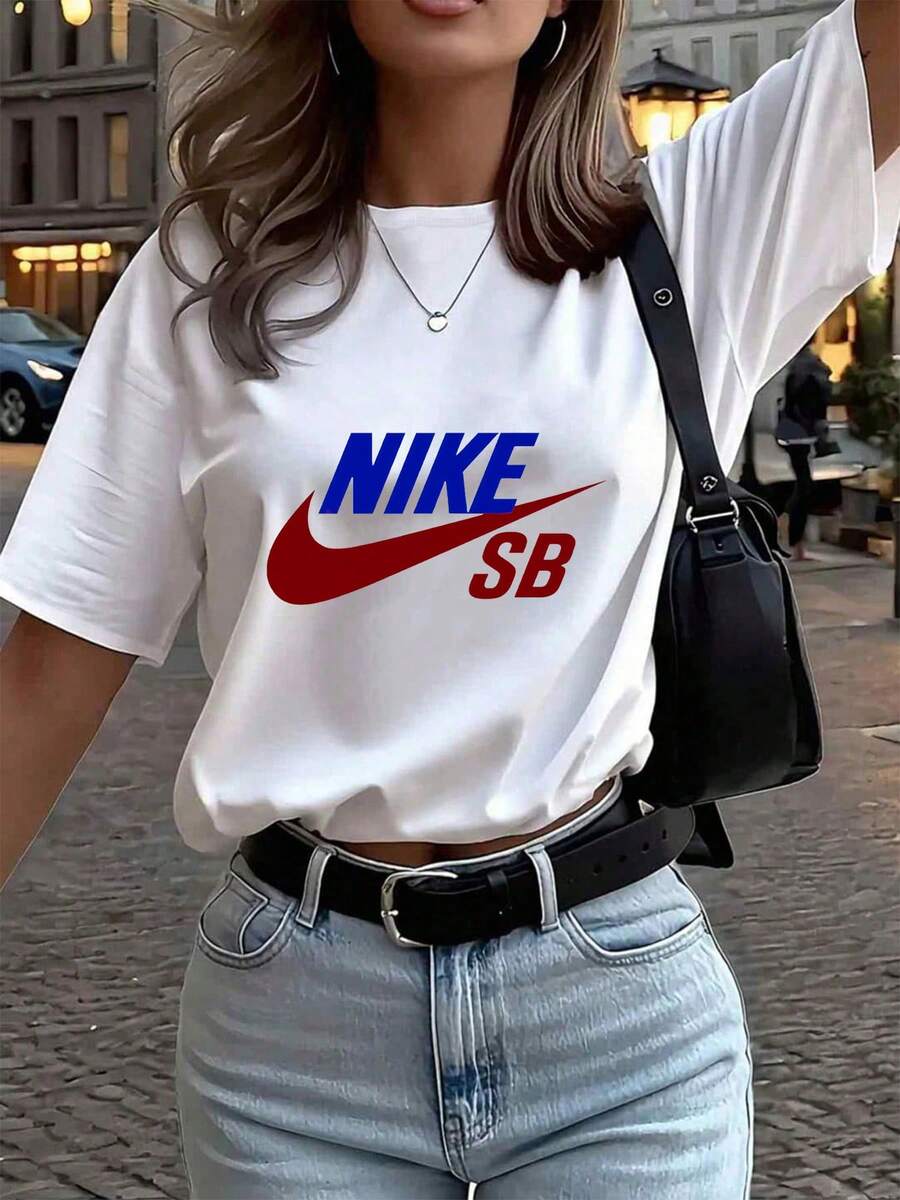 Dam-T-shirts - Vitt - Visa 1