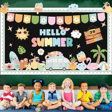 Hello Summer - Tablero de anuncios para decoración - Verano - Ver 6
