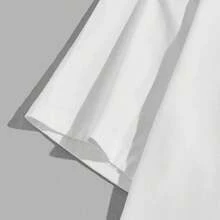 Camiseta Casual para Mujer con Estampado de Letras y Corazones, Cuello Redondo y Mangas Cortas, Ideal para el Uso Diario - Blanco - Ver 6