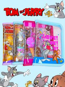 TOM AND JERRY. A5 滑鼠活頁夾相簿收藏本 極簡純色可拆卸大容量收納本 Ins 風學生辦公通用活頁筆記本 可拆卸環形活頁夾 - A5 - 查看 2