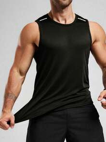 3pcs Men's Summer Sports Short Sleeve Elastic T-Shirts, Multi-Color Options, Suitable For Fitness, Running, Training - Dark Grey - View 4