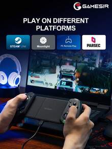 GameSir G8 Plus 平板電腦手機遊戲控制器 PC 遊戲手把，相容 2/1、Android、iOS 手機，相容裝置長度 120-215mm，霍爾效應搖桿與類比扳機、6 軸陀螺儀、非對稱馬達 - G8 Plus - 查看 4