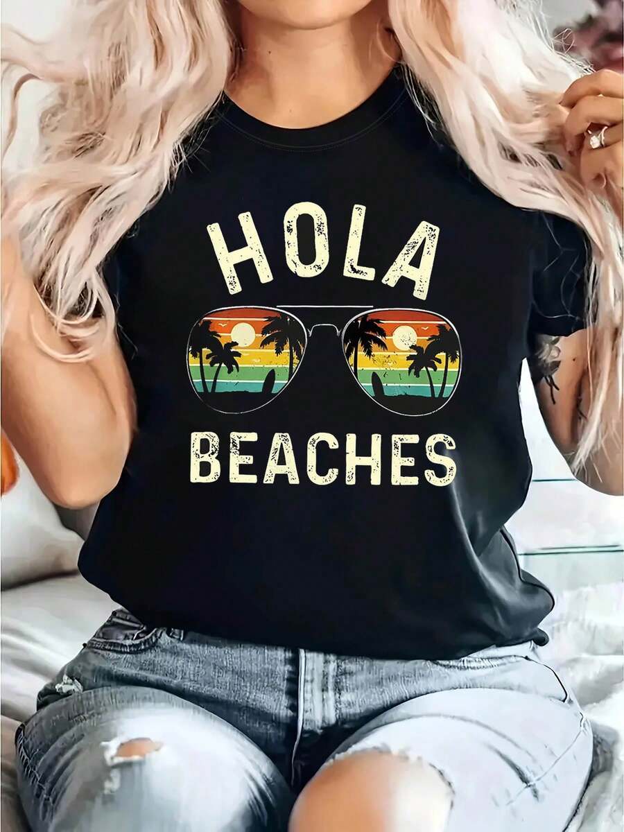 Women T-Shirts - Black - View 1
