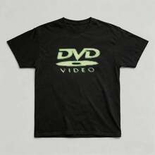 Women's Vintage Graphic T-Shirts With Video Game Print - Nostalgic Green Style - 2000s Aesthetic - Summer Clothes For Women - Oversized T-Shirt - Casual Cotton Short Sleeve Streetwear - Fashionable Blouses For Women - Loose Summer T-Shirts - Everyday Wear - Suitable For Spring, Summer And Autumn. - 黑色 - 查看 7
