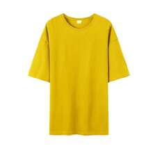 Women's Casual Printed T-Shirt, Short Sleeves, Round Neck, Spring/Summer Urban Fashion Unisex T-Shirt. WHZ8 - 白色 - 查看 10
