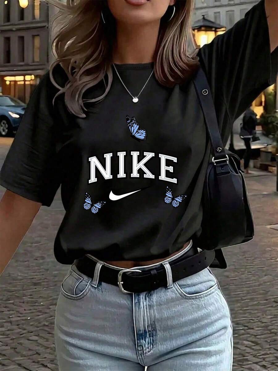 Women T-Shirts - Black - View 1