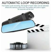 Rearview Mirror With DVR Camera For Vehicle - Full HD 1080p - A - View 3