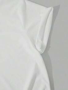 Camiseta de Moda para Mujer con Estampado de Labios y Letras, Manga Corta, Cuello Redondo, Estilo Casual, Tela Ligeramente Elástica, Ideal para Primavera, Verano y Otoño - Estilo - Ver 3