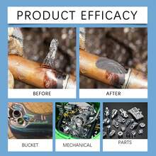 JUE FISH Keo trám kín kim loại chống thấm nước 85ml: Keo epoxy sửa chữa kim loại, keo dán AB dùng trong ngành đúc, chất kết dính kim loại chống thấm nước. - Keo AB - Xem 5