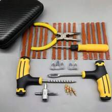 Professional Tyre Repair Kit With Pliers Valve Core Tools Storage Bag For Car Motorcycle Bike Emergency Puncture Fix - Tire Repair Kit - View 9