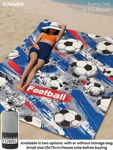 1 Khăn tắm in hình cổ động viên World Cup, khăn đi biển, khăn bơi, khăn tắm, kiểu dáng ngoài trời thời trang, chất liệu sợi nhỏ siêu thấm hút, nhanh khô, mềm mại và thoải mái, nhẹ và có thể gấp gọn, chống gió và tia UV, thích hợp cho bãi biển, du lịch, yoga và sử dụng hàng ngày, lý tưởng để trang trí cho kỳ nghỉ World Cup, khuyến nghị kích thước thông thường và cỡ lớn (kích thước nhỏ 35*75cm, kích thước lớn hơn 150cm được khuyến nghị) - Nhiều màu - Xem 7