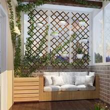 2 Pack Expandable Wooden Plant Trellis, Adjustable Garden Lattice Fence - View 5