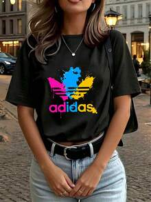 Women T-Shirts - Black - View 4