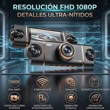 1080p + 4 Channel Dash Cam – 360° System For Car - A - View 6