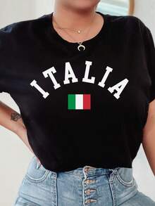 Women T-Shirts - Black - View 1