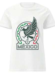 Mexican Flag T-Shirt, Mexican Pride T-Shirt, Mexican Heritage, Gift For A Proud Mexican, Short Sleeve T-Shirt For Cinco De Mayo. - 白色 2 - 查看 6