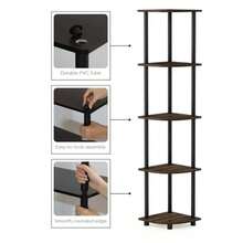 Furinno - Estante Multiusos - Nogal /Negro - Ver 7
